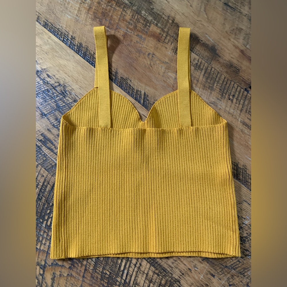 Vince Sweetheart Bralette Top in Papaya - Picture 2 of 6